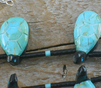southwest carved jewelry turquoise and jet turtle necklace (6).jpg